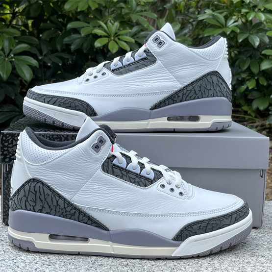 Air Jordan 3 “Cement Grey” Basketball Shoes      CT8532-106 - DesignerGu