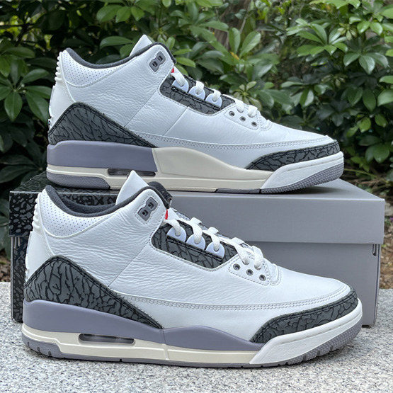 Air Jordan 3 “Cement Grey” Basketball Shoes      CT8532-106 - DesignerGu