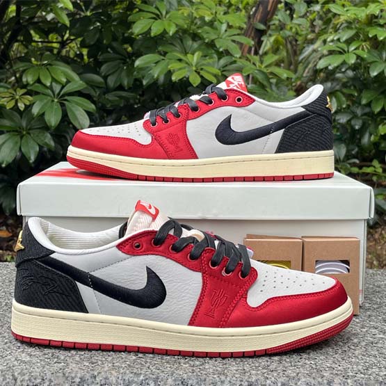 Trophy Room x Air Jordan 1 Low OG Sneaker   FN0432-100  - DesignerGu