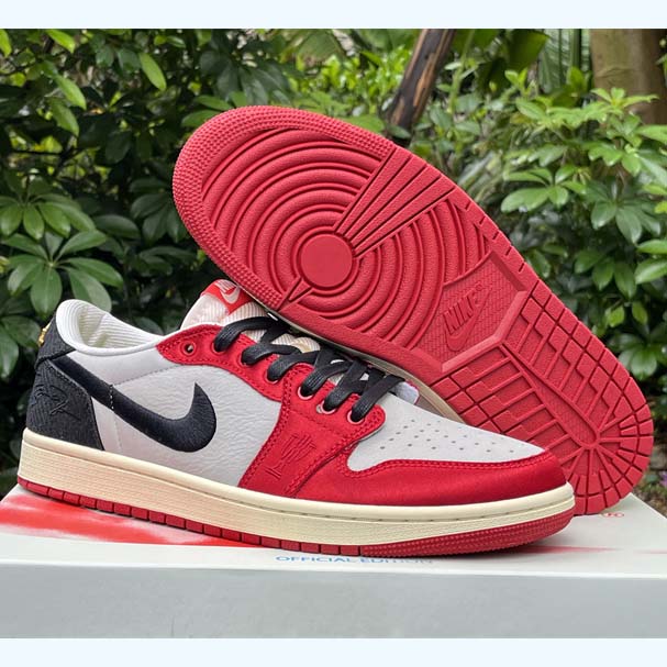 Trophy Room x Air Jordan 1 Low OG Sneaker   FN0432-100  - DesignerGu