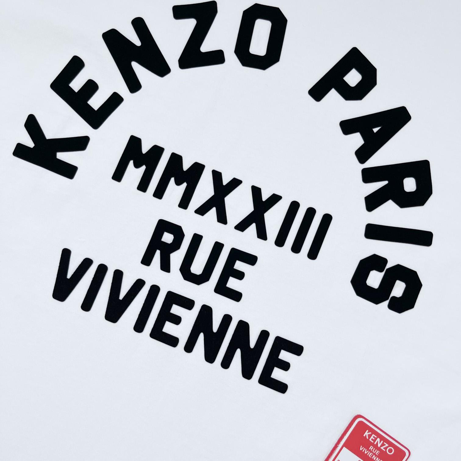 Kenzo Rue Vivienne Crewneck T-Shirt - DesignerGu