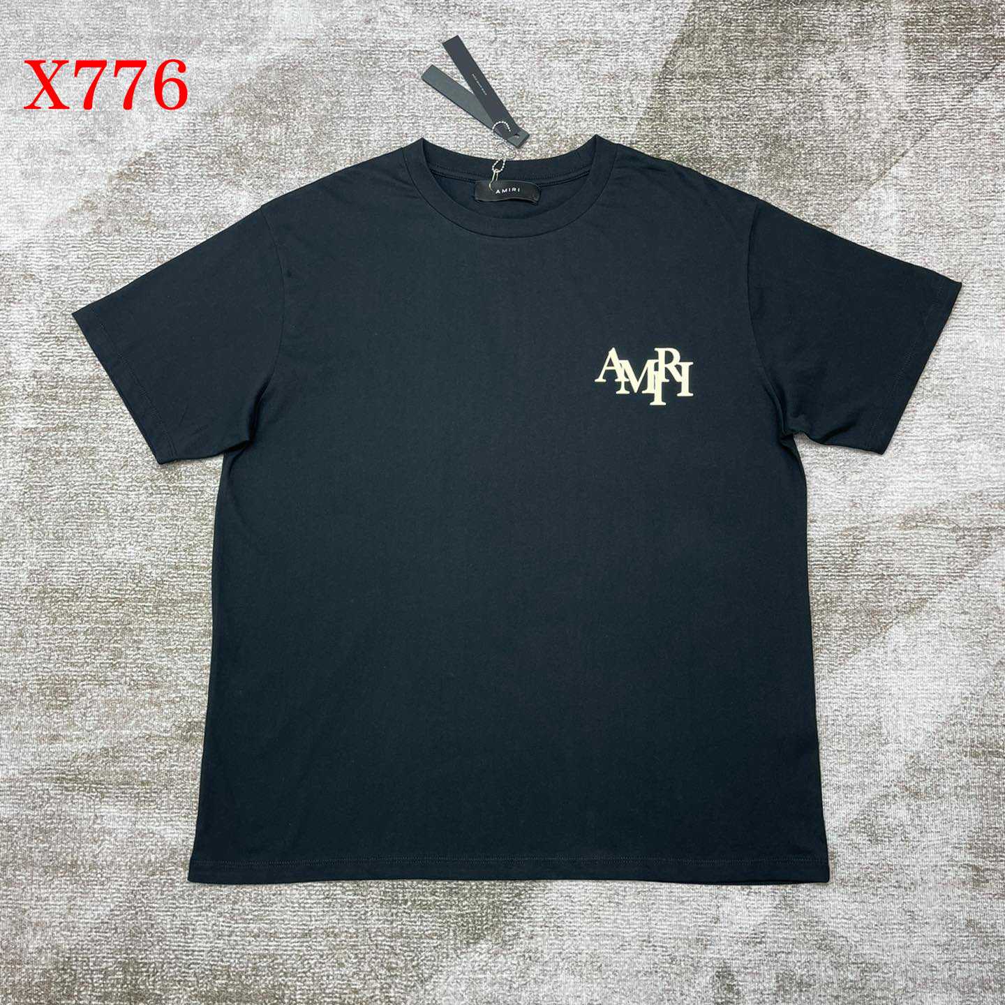 Amiri Champagne Tee   X776 - DesignerGu