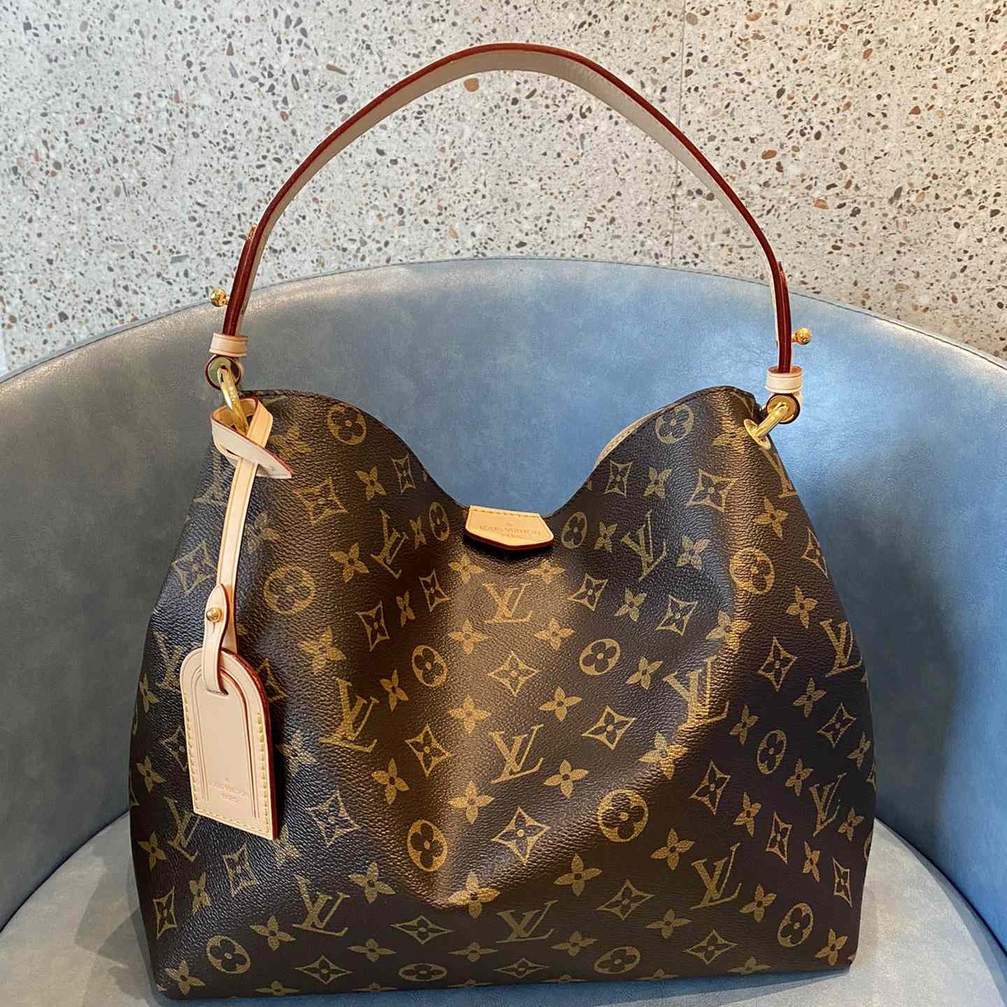 Louis Vuitton Monogram Tote Graceful - DesignerGu