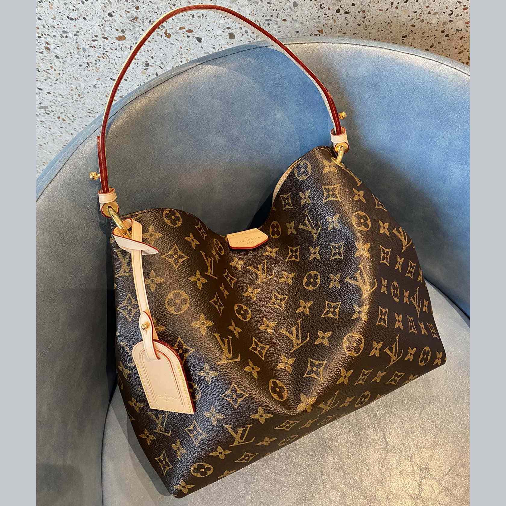 Louis Vuitton Monogram Tote Graceful - DesignerGu