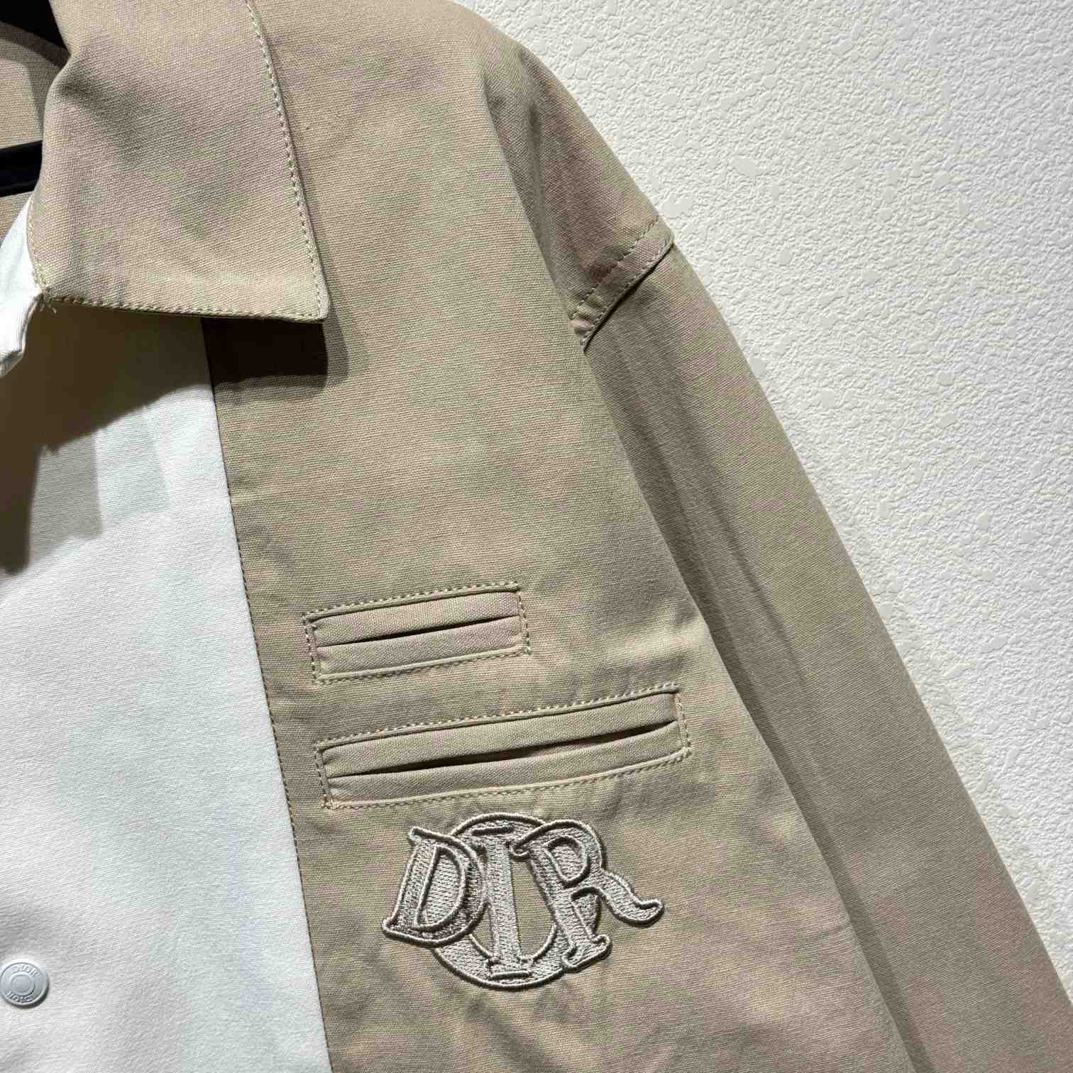 Dior Coach Jacket Beige Cotton Denim - DesignerGu