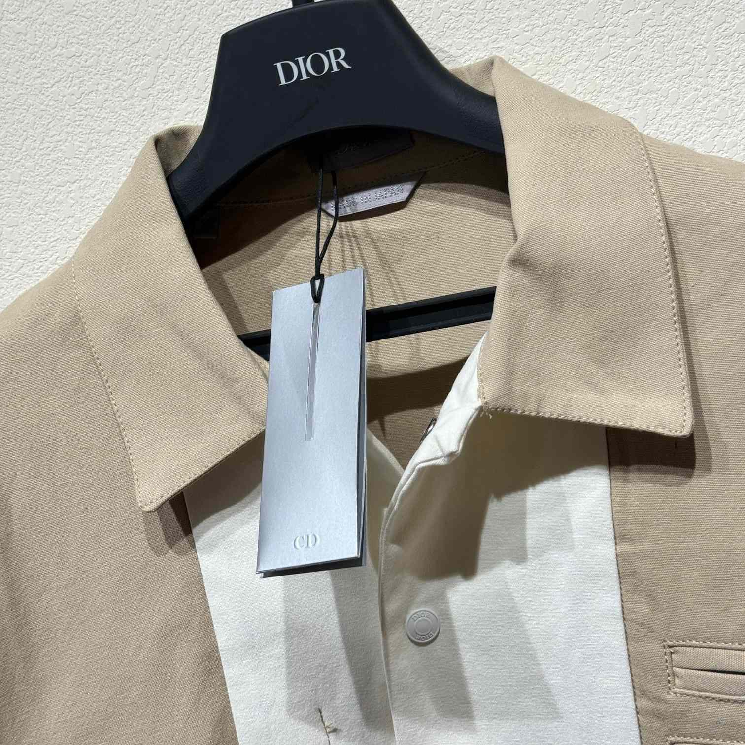 Dior Coach Jacket Beige Cotton Denim - DesignerGu