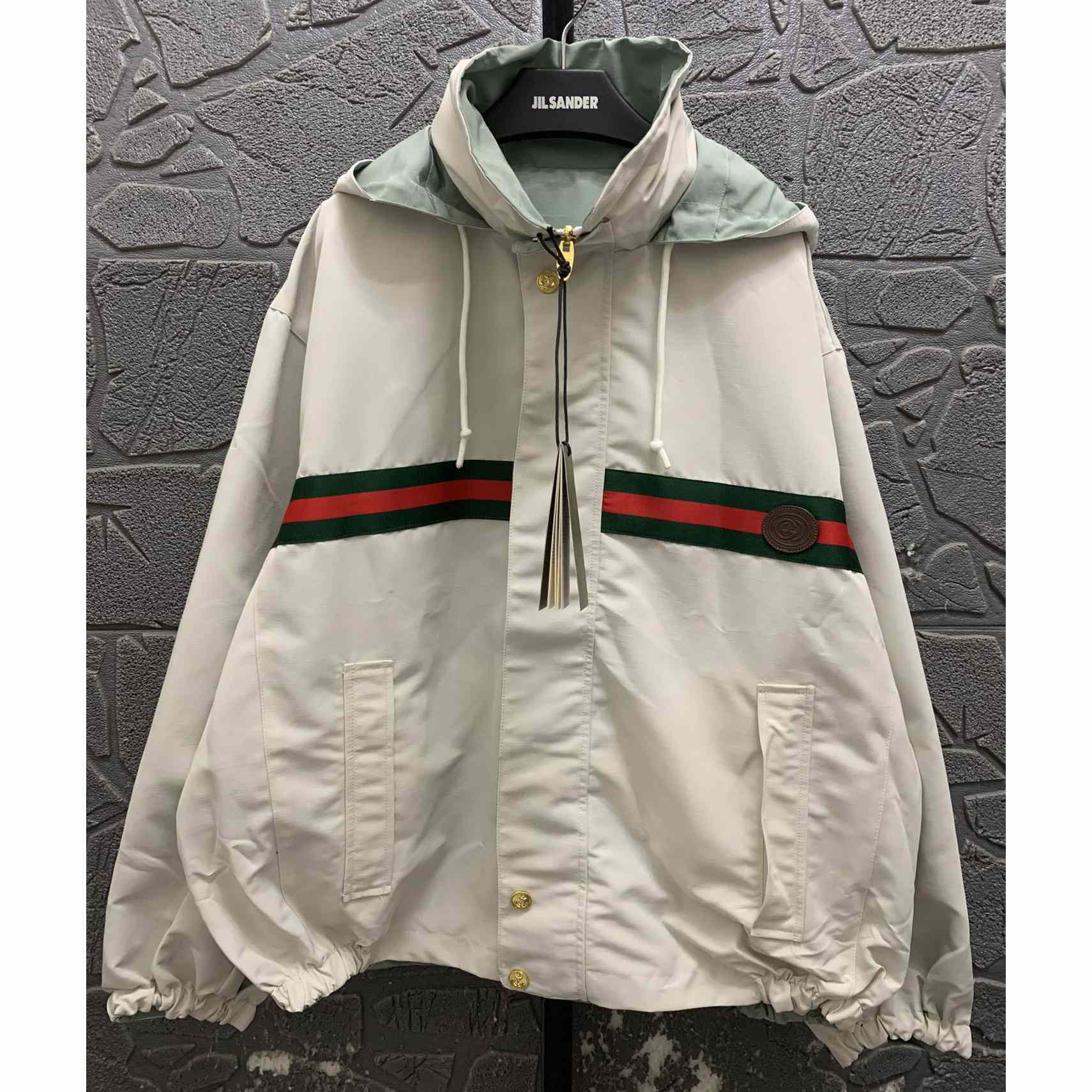 Gucci Reversible Ripstop Jacket - DesignerGu