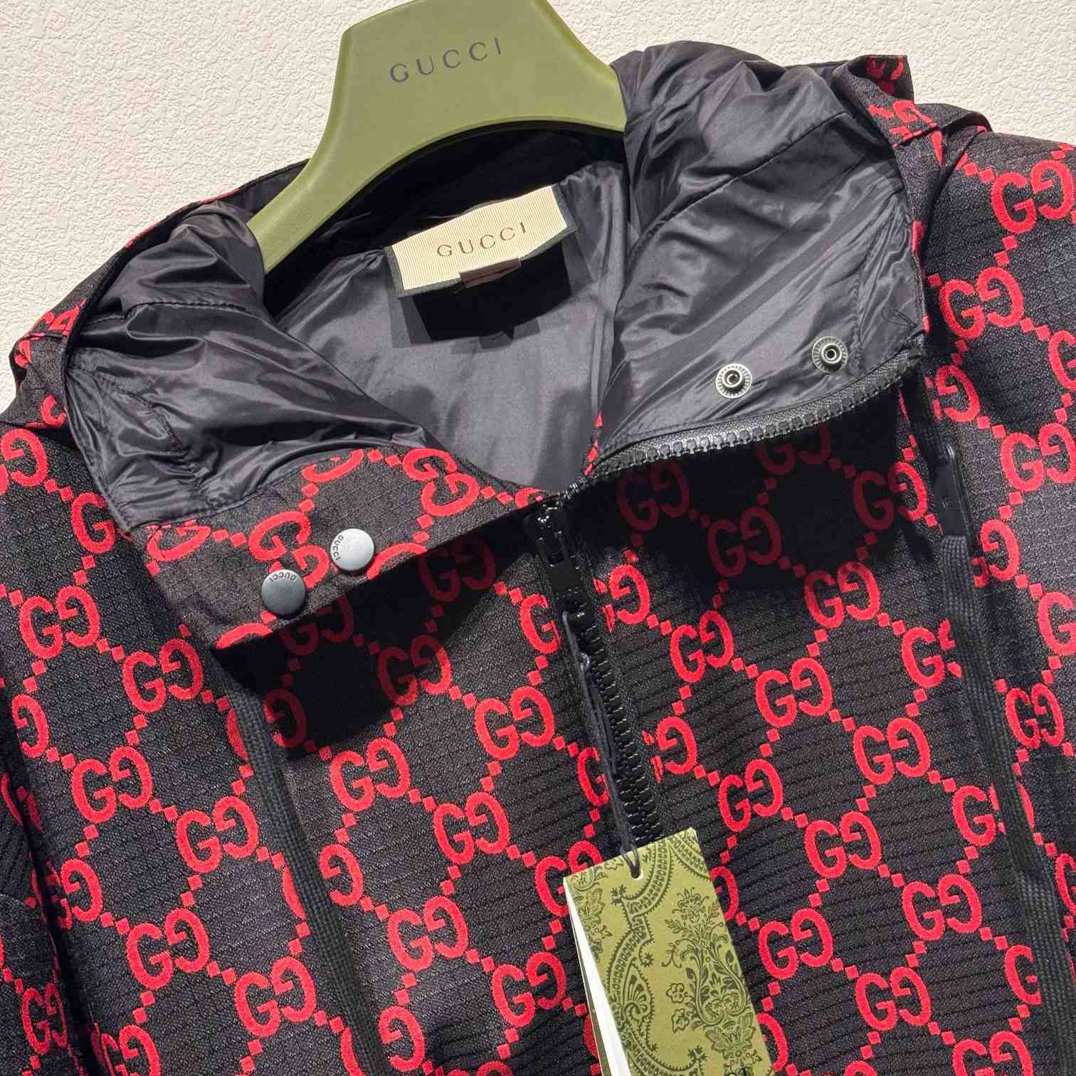 Gucci GG Ripstop Fabric Jacket - DesignerGu