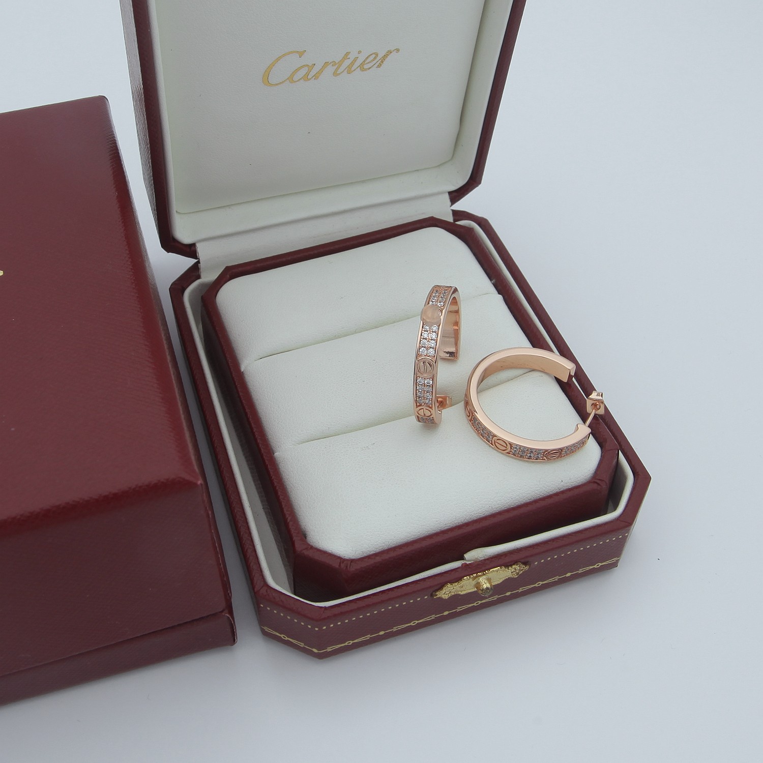 Cartier Love Earrings - DesignerGu