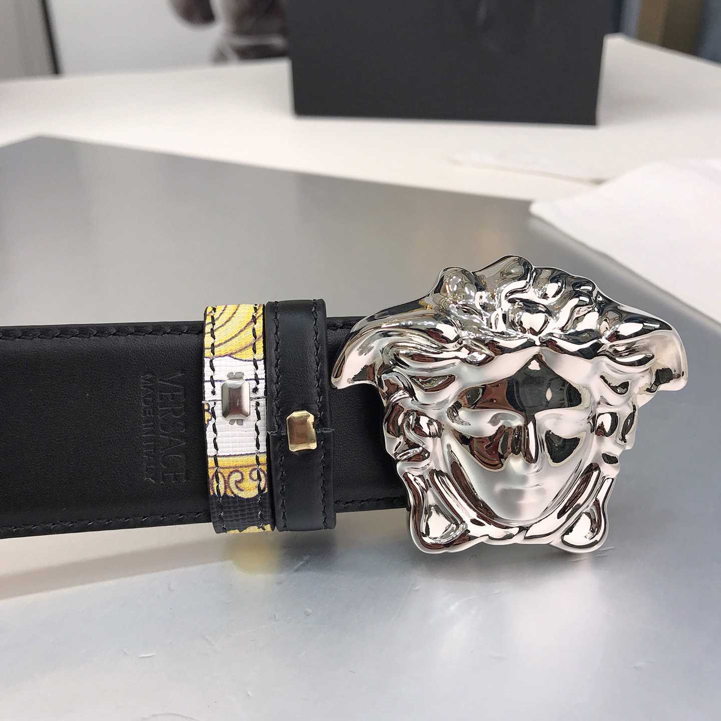 Versace Barocco Reversible LeatherBelt    40mm - DesignerGu