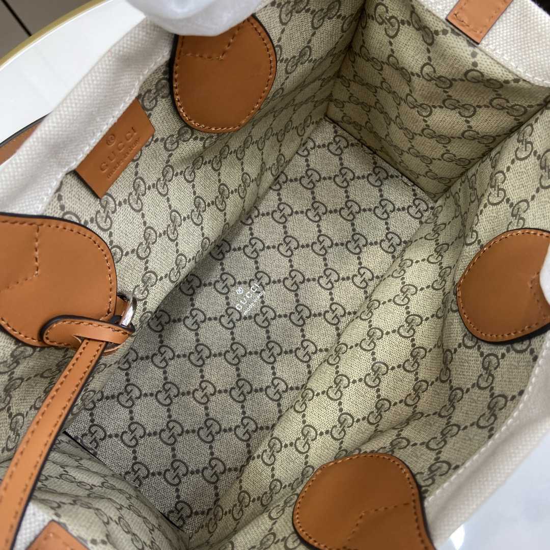 Gucci Mini Tote Bag With Gucci Print - DesignerGu