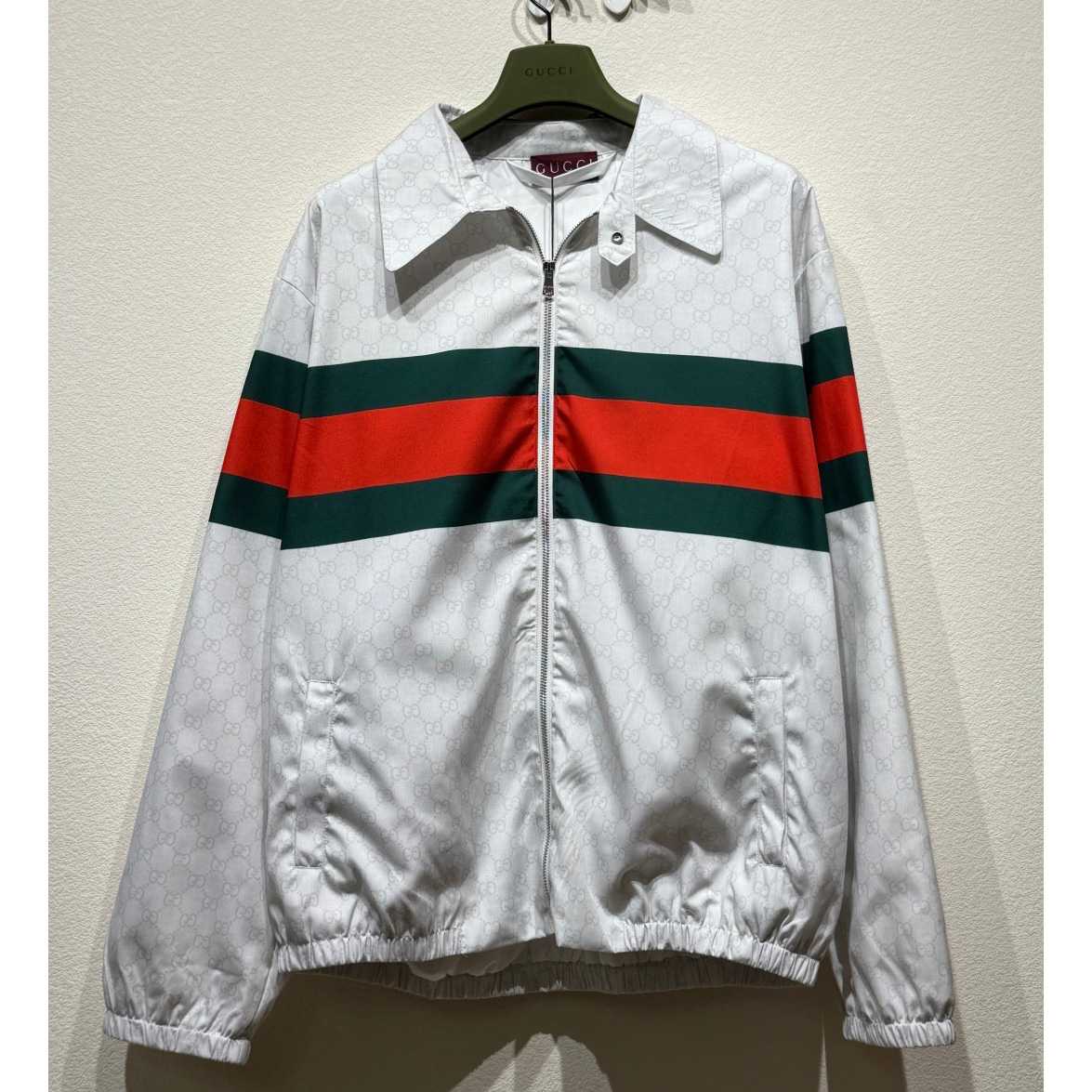 Gucci GG Print Cotton Jacket - DesignerGu