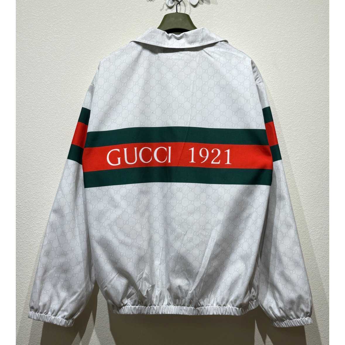 Gucci GG Print Cotton Jacket - DesignerGu