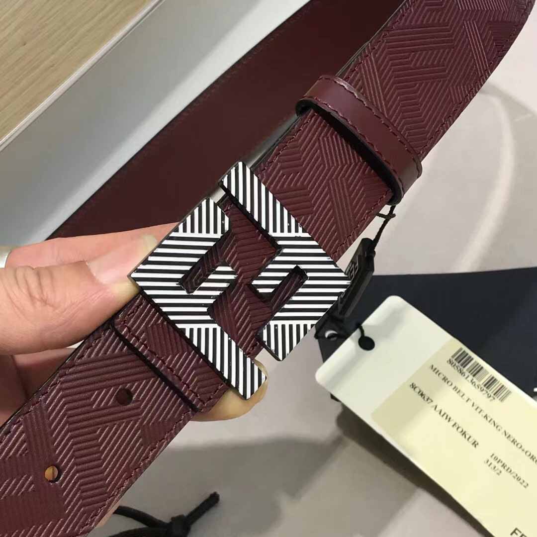 Fendi FF Belt   35mm - DesignerGu