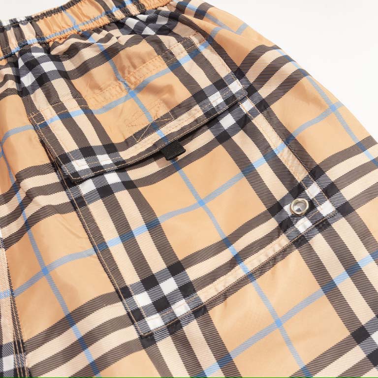 Burberry Check Swim Shorts - DesignerGu