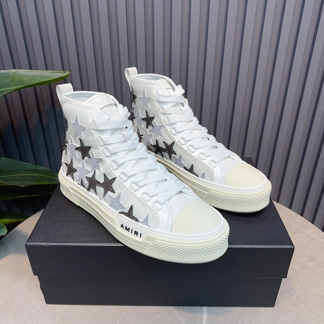 Amiri Stars High-top Sneakers - DesignerGu