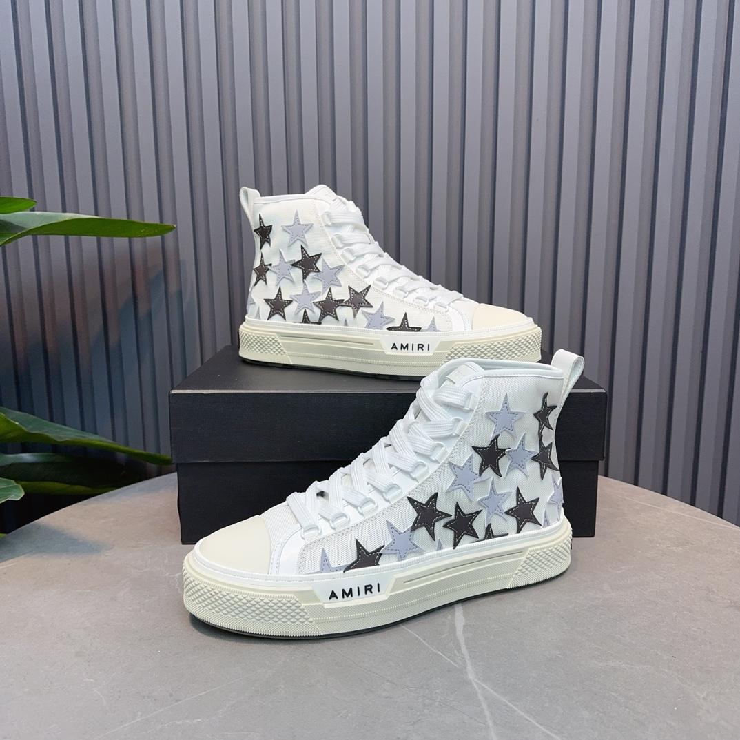 Amiri Stars High-top Sneakers - DesignerGu