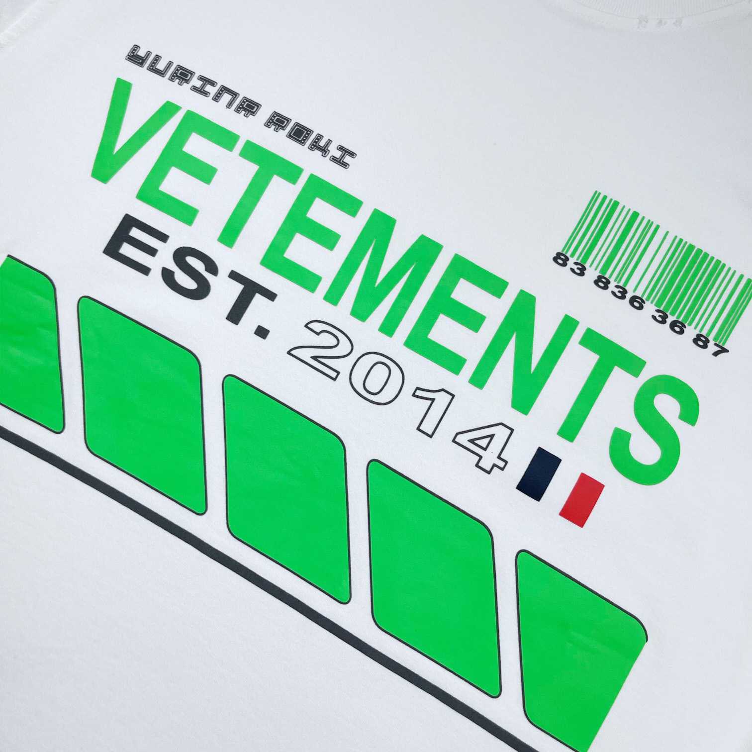 Vetements Cotton T-Shirt - DesignerGu