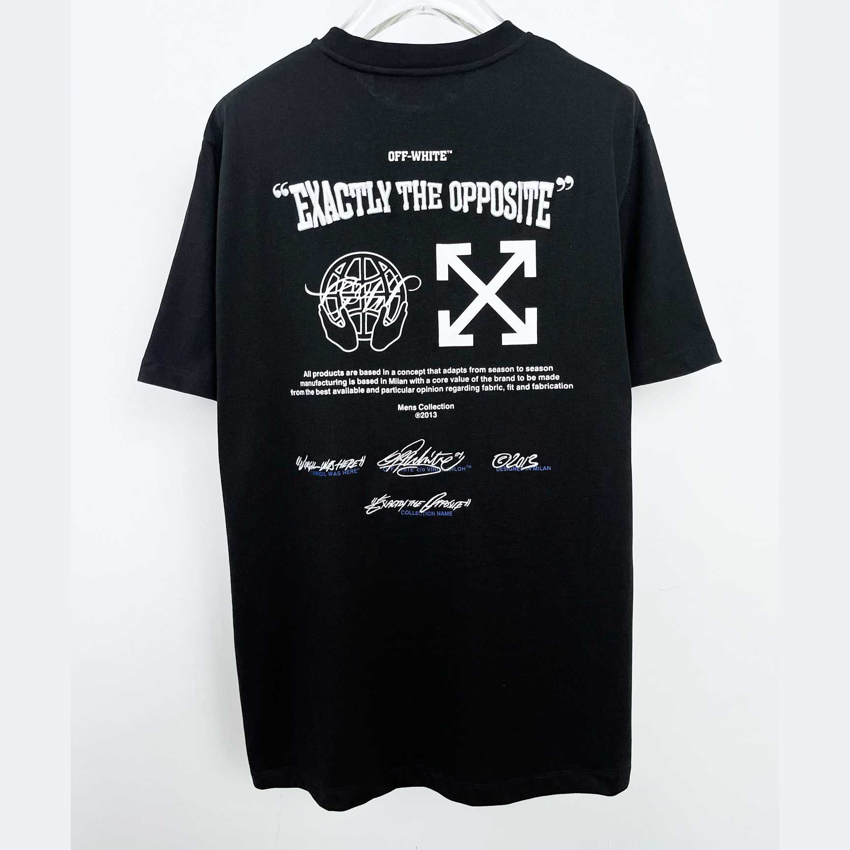 Off-White Exact Opp Skate T-Shirt  - DesignerGu