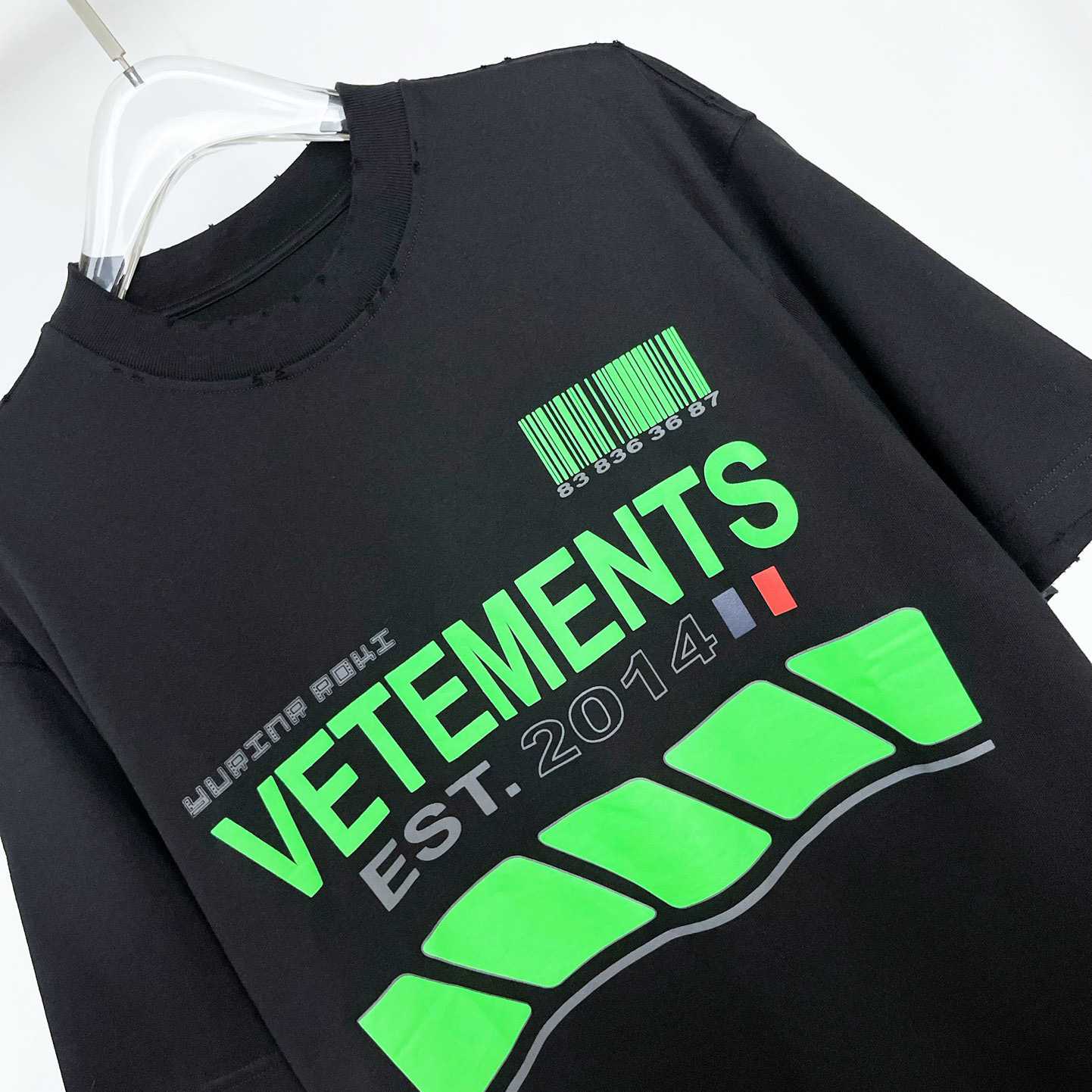 Vetements Cotton T-Shirt - DesignerGu