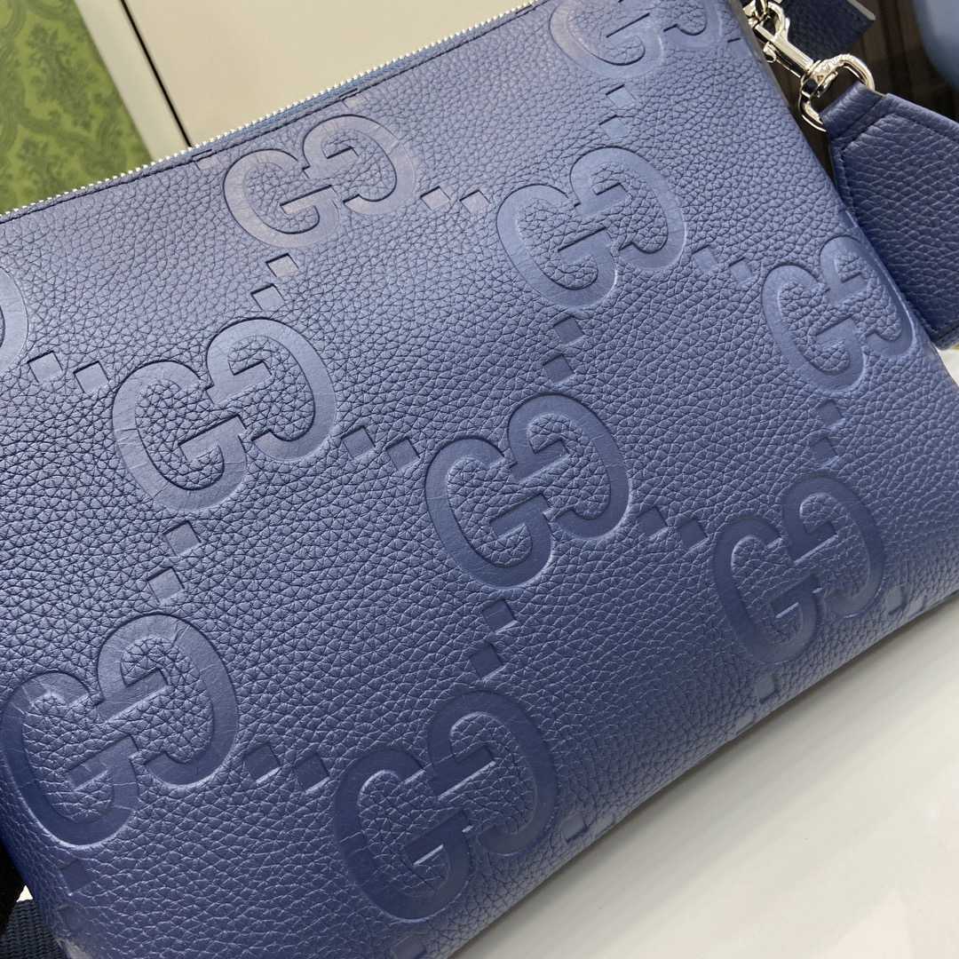 Gucci Jumbo GG Medium Messenger Bag - DesignerGu