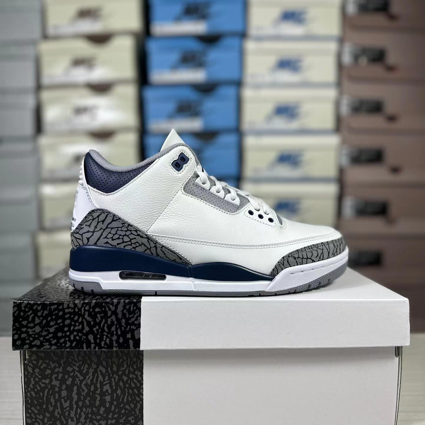 Jordan air jordan 3 "midnight navy"Basketball Shoes      ct8532-140  - DesignerGu