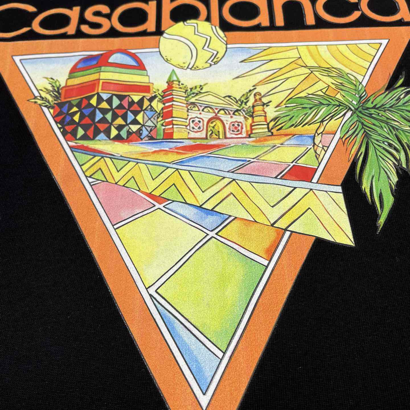 Casablanca Tennis Club T-shirt     C832 - DesignerGu