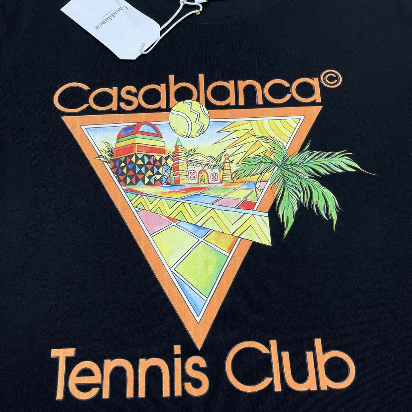 Casablanca Tennis Club T-shirt     C832 - DesignerGu