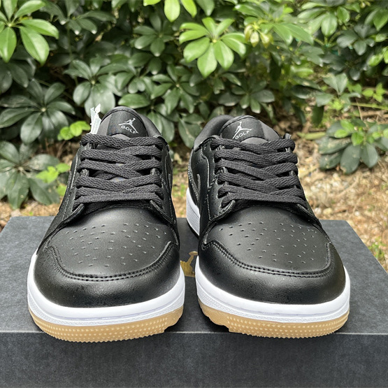 Jordan Air Jordan 1 Low Golf “Black Gum” Sneakers     DD9315-005 - DesignerGu