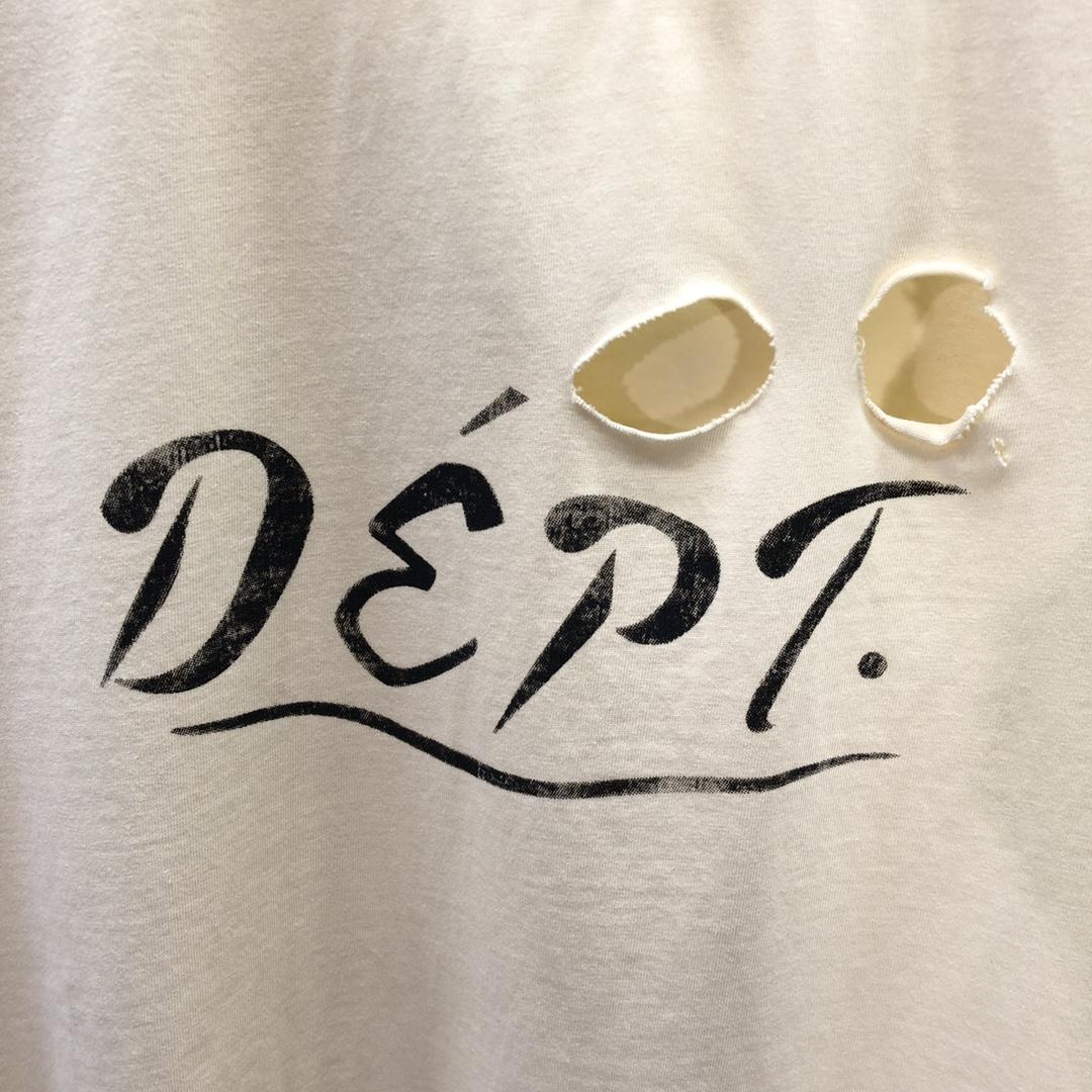 Gallery Dept. 'Dept' Sleeveless Crew Cream Tee - DesignerGu