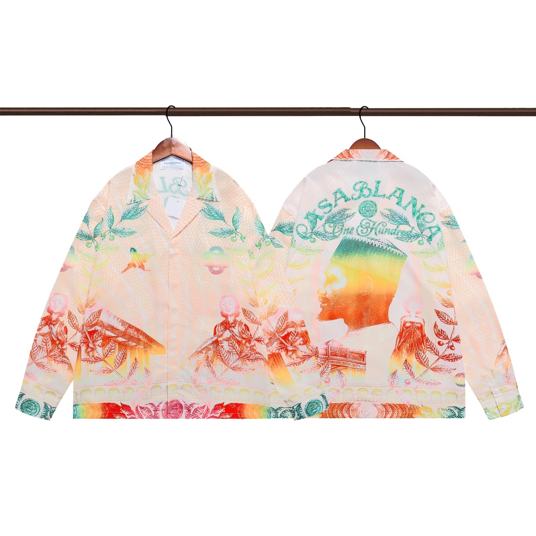 Casablanca Long Sleeve Shirt - DesignerGu