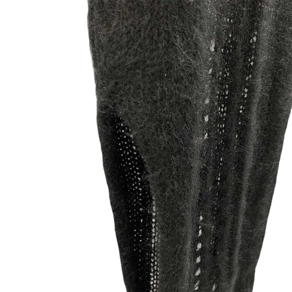 Rick Owens Ziggy Ripped Knitted Skirt - DesignerGu