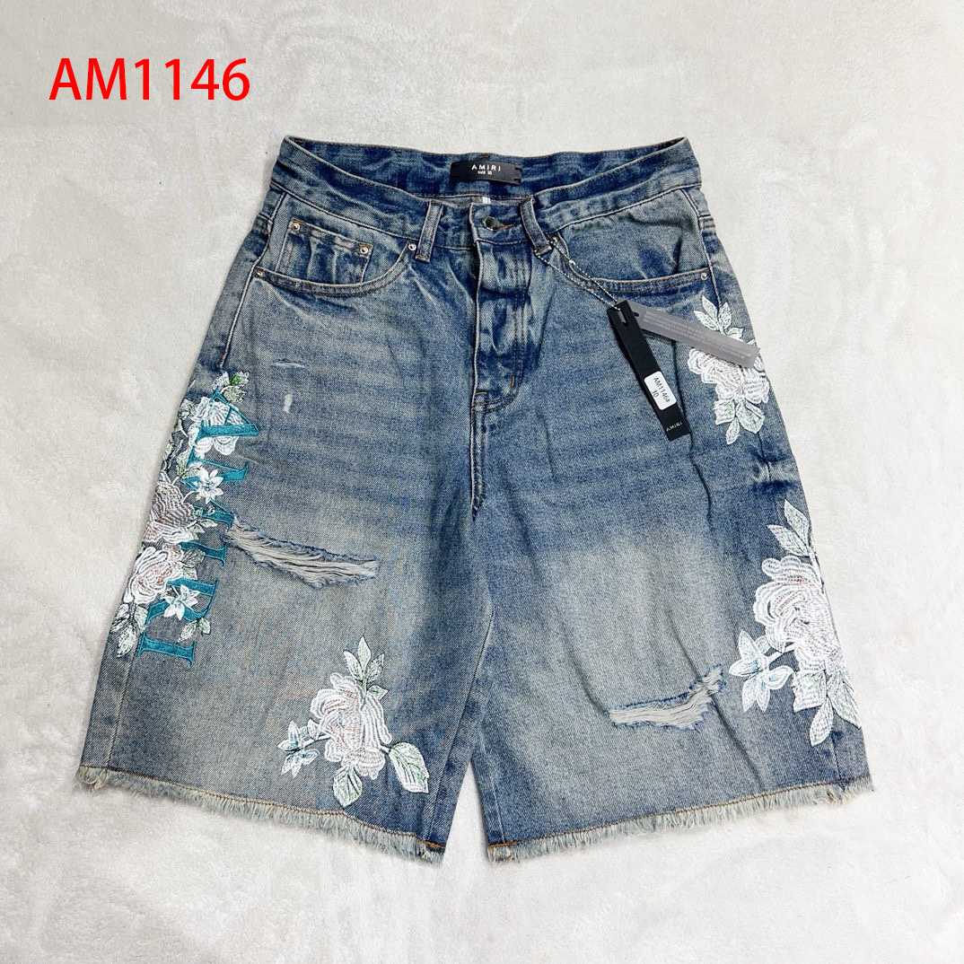 Amiri Slim-fit Denim Shorts  AM1146 - DesignerGu