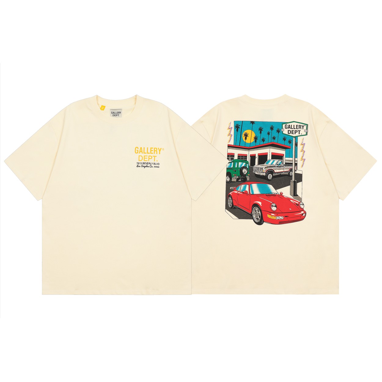 Gallery Dept. Drive Thru Boxy Fit Tee  - DesignerGu