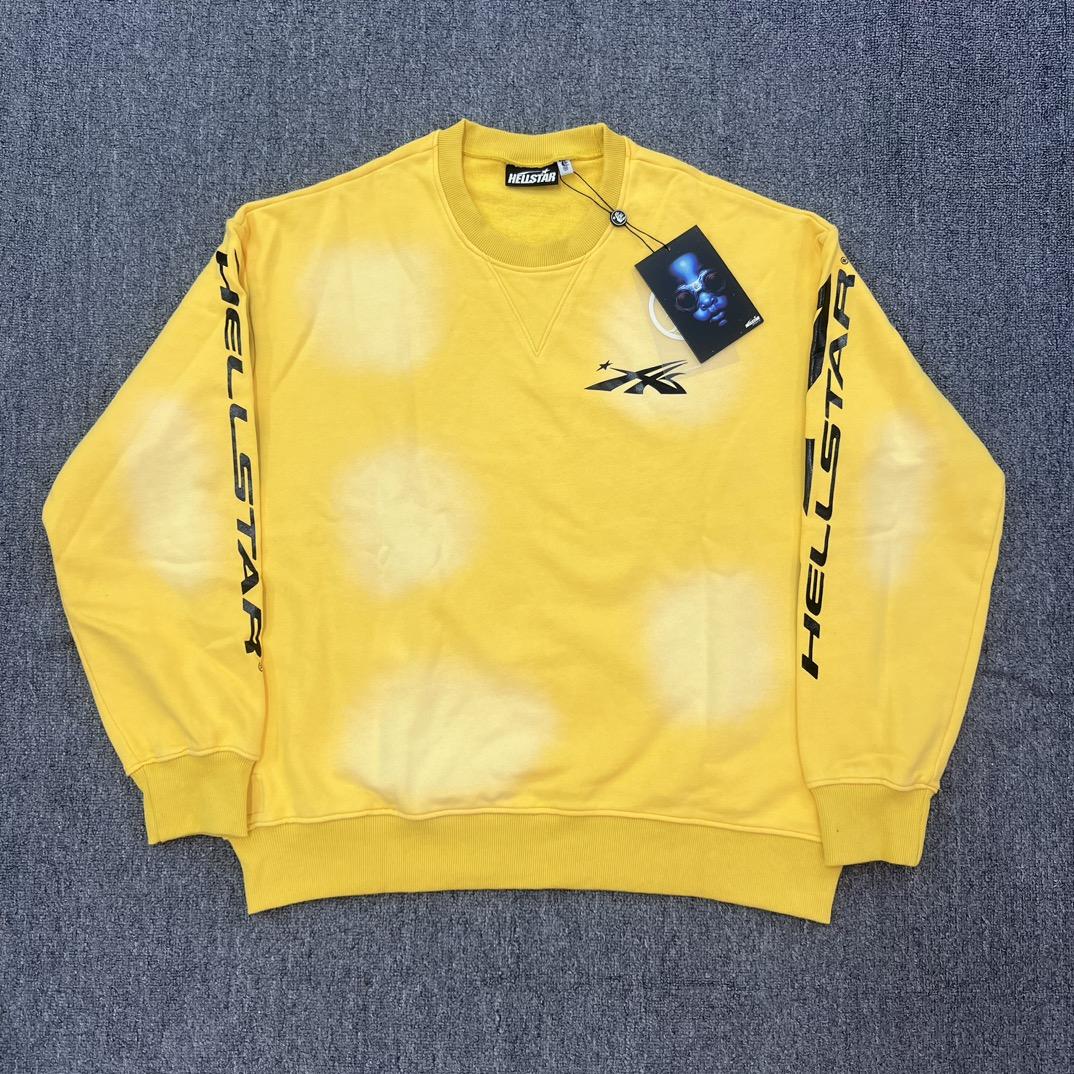 Hellstar Sports Crewneck White - DesignerGu