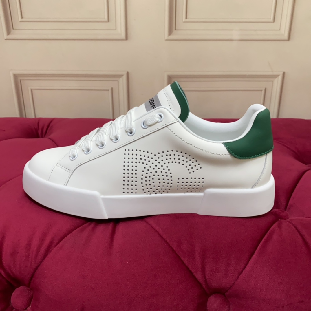 Dolce & Gabbana Calfskin Portofino sneakers   - DesignerGu