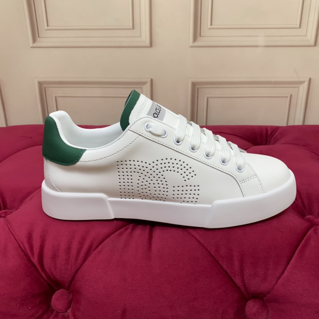 Dolce & Gabbana Calfskin Portofino sneakers   - DesignerGu