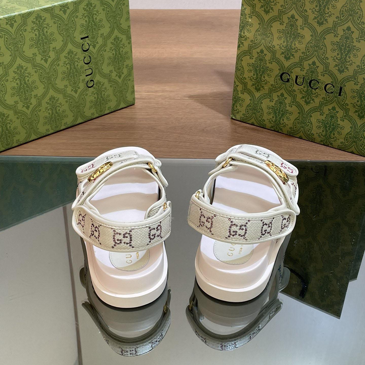 Gucci Women's Sandal With Double G - DesignerGu