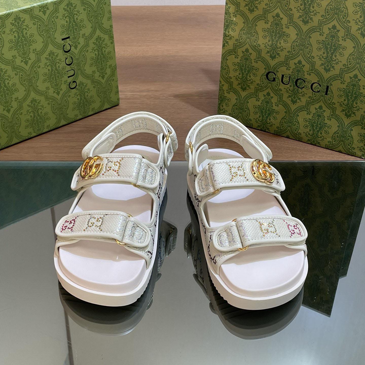 Gucci Women's Sandal With Double G - DesignerGu