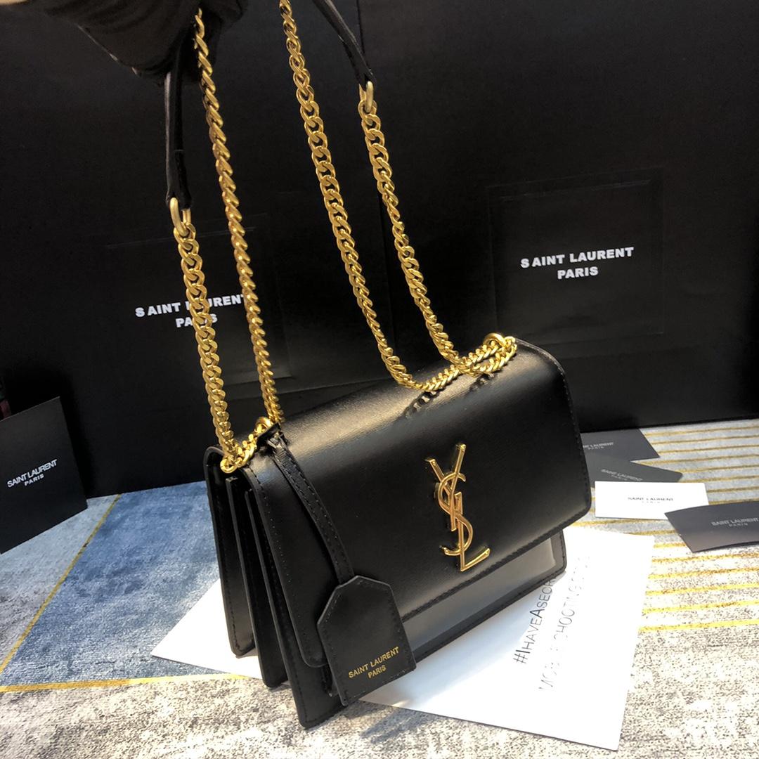 Saint Laurent Women Sunset Medium Leather Shoulder Bag （22x8x16 cm） - DesignerGu