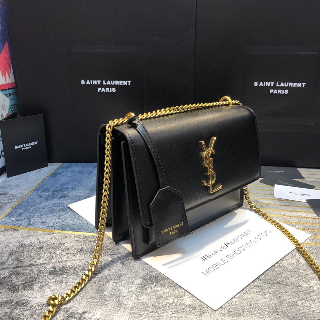 Saint Laurent Women Sunset Medium Leather Shoulder Bag （22x8x16 cm） - DesignerGu