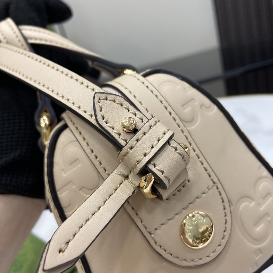 Gucci GG Super Mini Top Handle Bag - DesignerGu