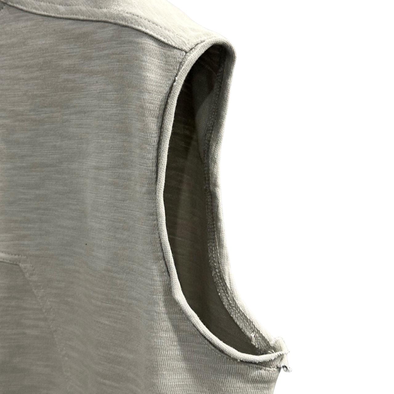 Rick Owens Panelled Cotton Tank Top - DesignerGu