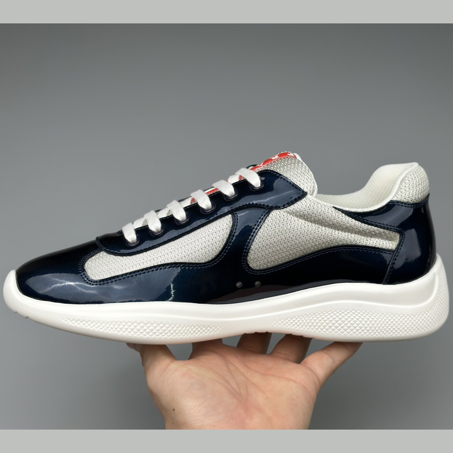 Prada America's Cup Biker Fabric Sneakers - DesignerGu