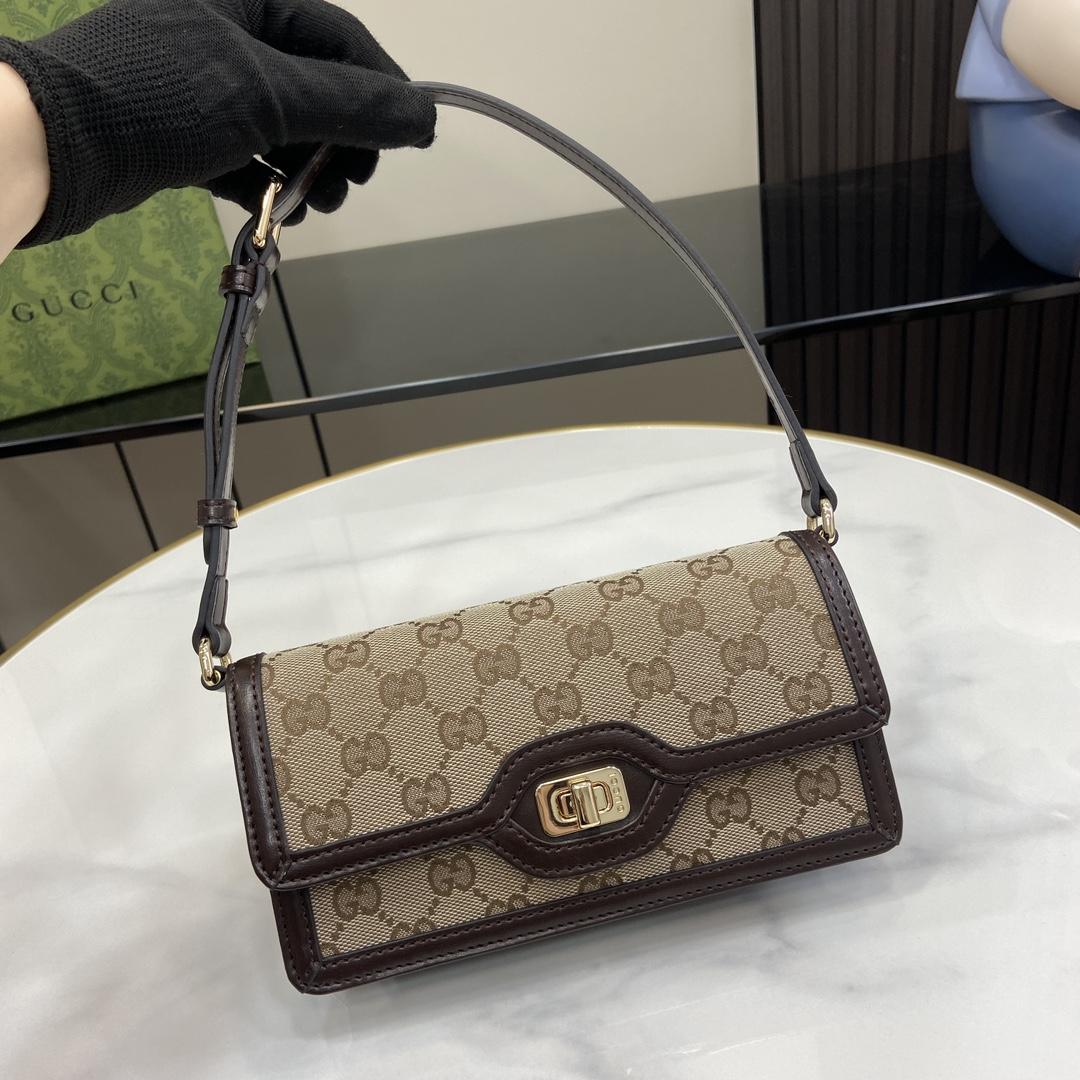 Gucci Luce Mini Shoulder Bag - DesignerGu