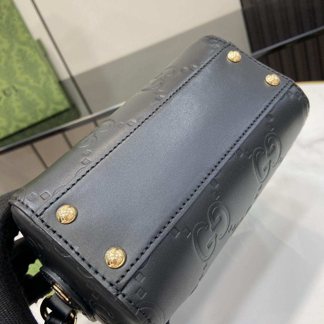 Gucci GG Super Mini Top Handle Bag - DesignerGu