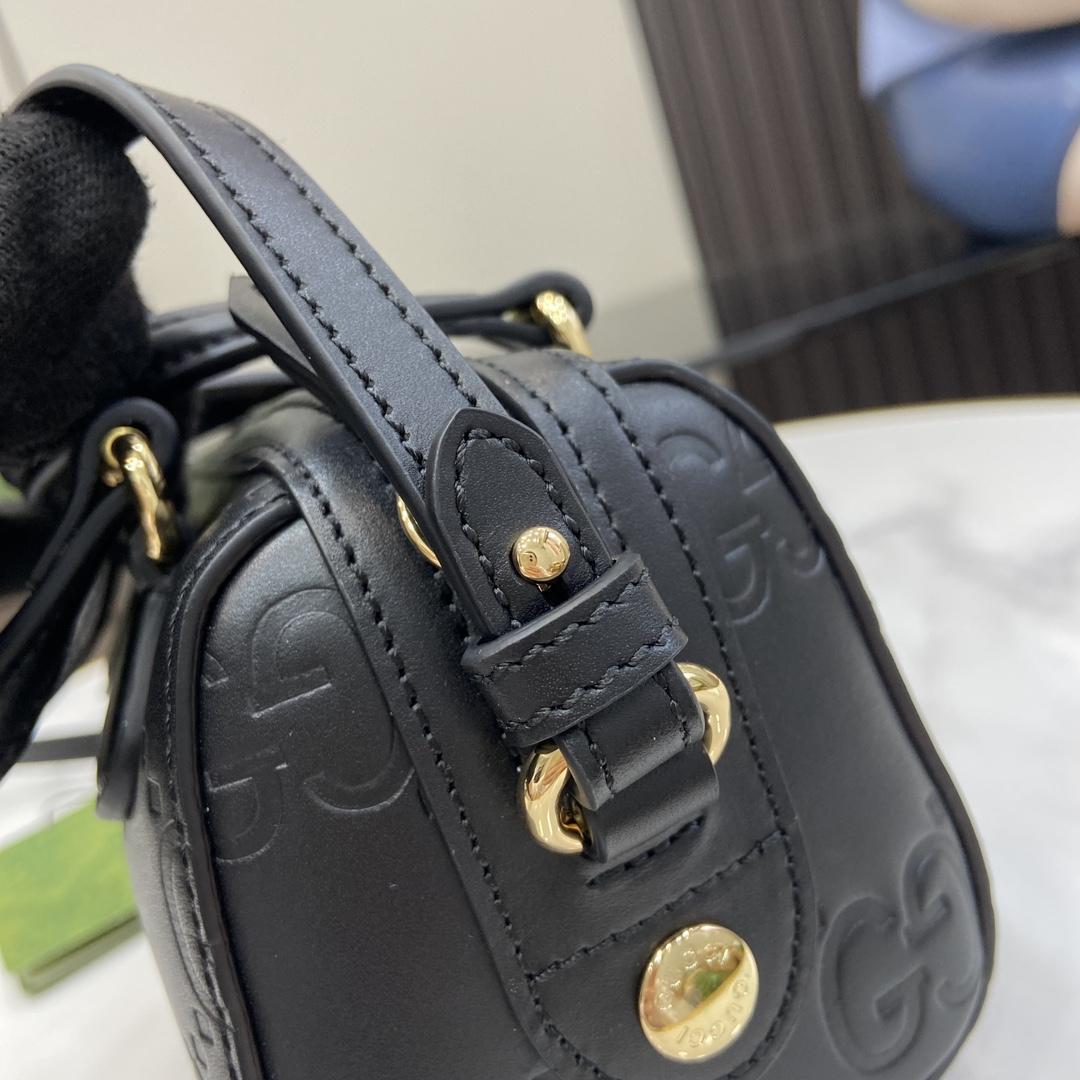 Gucci GG Super Mini Top Handle Bag - DesignerGu