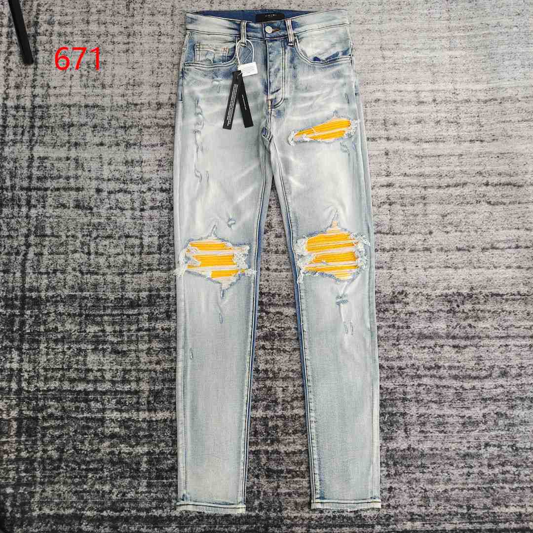 Amiri Slim Fit Jeans    671 - DesignerGu