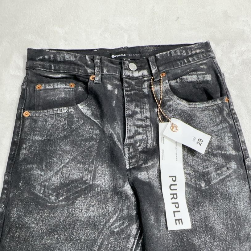 Purple-Brand Slim-fit Jeans      - DesignerGu