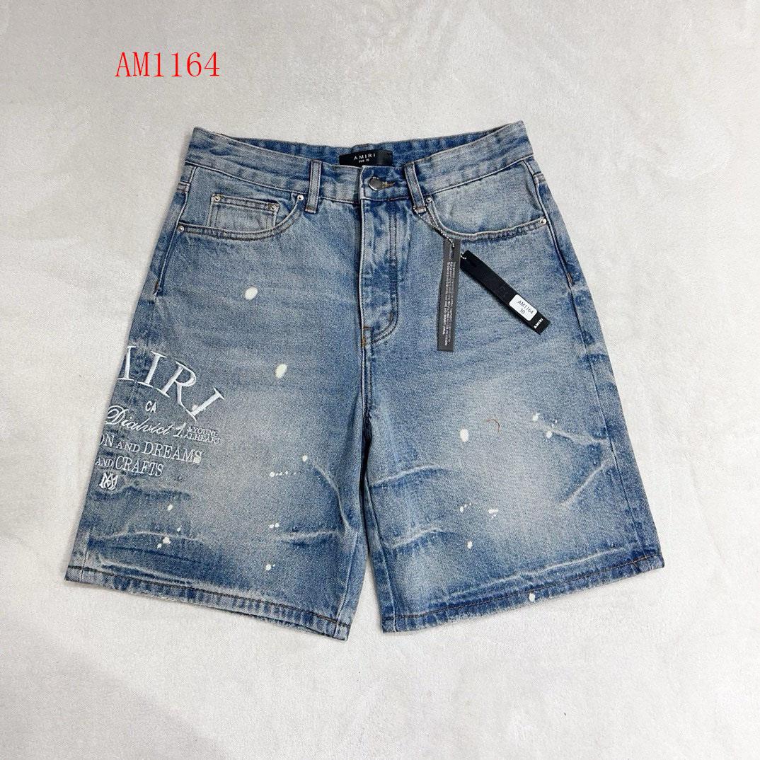 Amiri Slim-fit Denim Shorts  AM1164 - DesignerGu